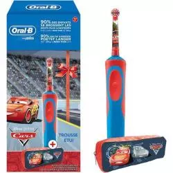 ELEKTRYCZNA SZCZOTECZKA DO ZĘBÓW ORAL-B STAGES POWER AUTA CARS DISNEY + ETUI