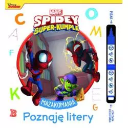 MARVEL SPIDEY I SUPER-KUMPLE. POZNAJĘ LITERY. MAZAKOMANIA