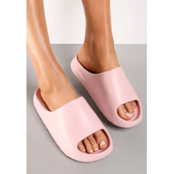 RÓŻOWE KLAPKI Z PIANKI ROZMIAR 38-39 II GATUNEK