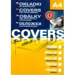 OKŁADKI DO BINDOWANIA 100 SZTUK A4 200MIC