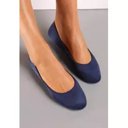 GRANATOWE BALERINY ROZMIAR 38 II GATUNEK