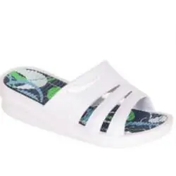 BIAŁE KLAPKI NA NISKIM KOTURNIE ROZMIAR 40