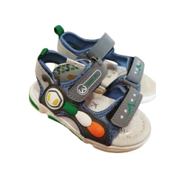 SANDAŁY CHŁOPIĘCE Z PODESZWĄ LED ROZMIAR 23 II GATUNEK