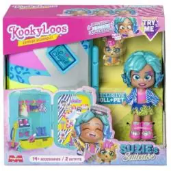KOOKYLOOS WALIZKA SUZIE FIGURKA + ZWIERZAK MAGIC BOX 3+