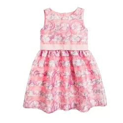 SUKIENKA DZIEWCZĘCA RÓŻOWA W KWIATY 110 CM COOL CLUB - Cool Club
