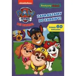 PSI PATROL. ZAPRASZAMY DO ZABAWY! KSIĄŻECZKA Z NAKLEJKAMI