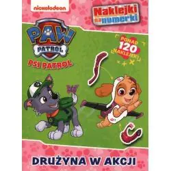 PSI PATROL. DRUŻYNA W AKCJI. NAKLEJKI NA NUMERKI