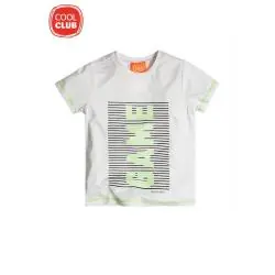 T-SHIRT CHŁOPIĘCY BIAŁY GAME 152 CM COOL CLUB