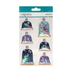 NAKLEJKI SHAKE PARTY 6 SZT. CREADU