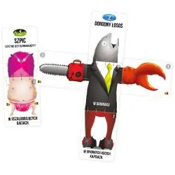 NIEDŹWIEDZIE VS BOBASY GRA KARCIANA 10+ - Rebel