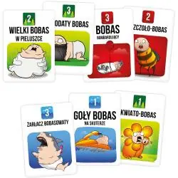 NIEDŹWIEDZIE VS BOBASY GRA KARCIANA 10+ - Rebel