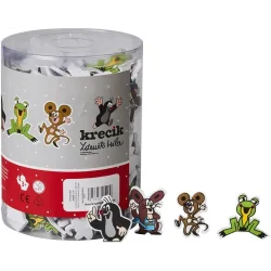 NAKLEJKI PIANKOWE KRECIK 4 WZORY 3+