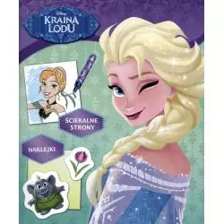 DISNEY KRAINA LODU. ŚCIERALNE STRONY NAKLEJKI - Ameet