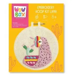 ZESTAW KREATYWNY DO HAFTOWANIA LAMA WOW BOX 8+