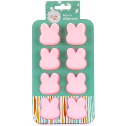 FORMA SILIKONOWA KRÓLICZKI RÓŻOWA