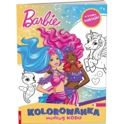 BARBIE DREAMTOPIA. KOLOROWANKA WEDŁUG KODU