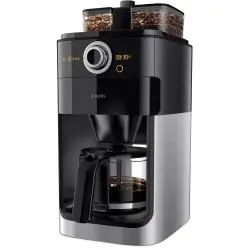 EKSPRES PRZELEWOWY Z MŁYNKIEM NA 12 FILIŻANEK ZEGAR REGULACJA MOCY KAWY PHILIPS HD7769/00 GRIND & BREW