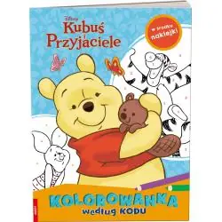 DISNEY KUBUŚ I PRZYJACIELE. KOLOROWANKA WEDŁUG KODU