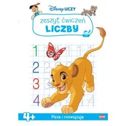 DISNEY UCZY. LCZBY. PISZĘ I ROZWIĄZUJĘ. ZESZYT ĆWICZEŃ 4+