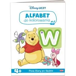 DISNEY UCZY KUBUŚ I PRZYJACIELE. PISZĘ LITERY PO ŚLADZIE. ALFABET DO KOLOROWANIA 4+