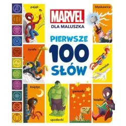 MARVEL DLA MALUSZKA. PIERWSZE 100 SŁÓW