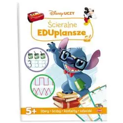 DISNEY UCZY. ŚCIERALNE EDUPLANSZE 5+