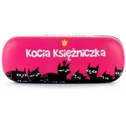 ETUI NA OKULARY KOCIA KSIĘŻNICZKA, 16X6X4 CM
