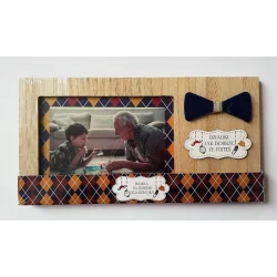 RAMKA DREWNIANA NA ZDJĘCIA DZIADKU JAK DOBRZE ŻE JESTEŚ II GATUNEK