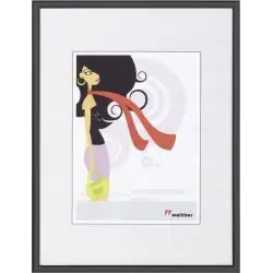 RAMKA NA ZDJĘCIE NEW LIFESTYLE 15X20 CZARNA II GATUNEK - Walther Design