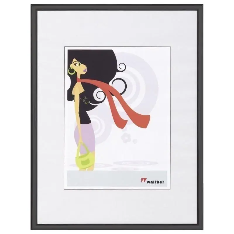 RAMKA NA ZDJĘCIE NEW LIFESTYLE 15X20 CZARNA II GATUNEK - Walther Design