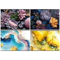 BLOK RYSUNKOWY BIAŁY A4 20 KARTEK