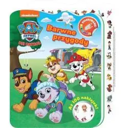 PSI PATROL. BARWNE PRZYGODY. KOLOROWANKI NAKLEJANKI