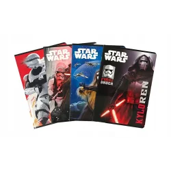 ZESZYT W KRATKĘ A5 Z MARGINESEM 32 KARTKI STAR WARS
