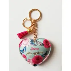 BRELOK DO KLUCZY BABCIU JESTEŚ WYJĄTKOWA