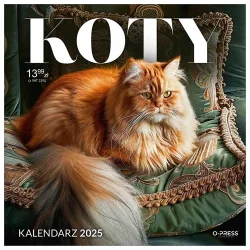 KALENDARZ ŚCIENNY KOTY 2025