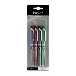 DŁUGOPIS ŻELOWY 4 KOLORY