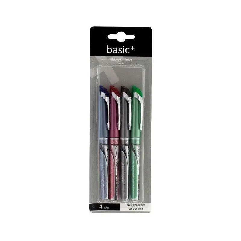 DŁUGOPIS ŻELOWY 4 KOLORY