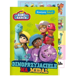 DINO RANCH. DINOPRZYJACIELE NA MEDAL. KREATYWNY MALUCH