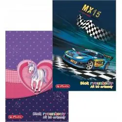 BLOK RYSUNKOWY BIAŁY 20 KARTEK A4