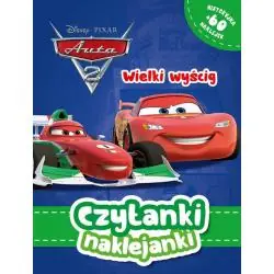 DISNEY AUTA. WIELKI WYŚCIG. CZYTANKI NAKLEJANKI