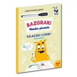 BAZGRAKI. NAUKA PISANIA. SZLACZKI I LITERY KAPITAN NAUKA 3-5 LAT