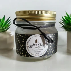 ŚWIECA ZAPACHOWA W SŁOIKU