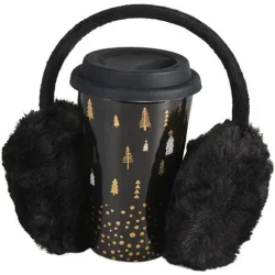 KUBEK CERAMICZNY 350 ML + NAUSZNIKI