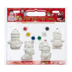 FIGURKI CERAMICZNE DO MALOWANIA ZESTAW KREATYWNY