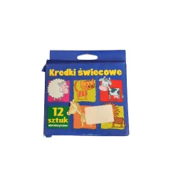 KREDKI ŚWIECOWE 12 SZTUK