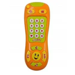 INTERAKTYWNY PILOT TV DLA MALUCHA POMARAŃCZOWY 18M+