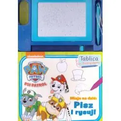 MISJA NA DZIŚ PISZ I RYSUJ! TABLICA Z POMYSŁAMI PSI PATROL - Media Service Zawada
