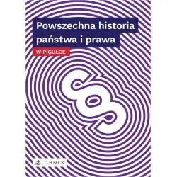 POWSZECHNA HISTORIA PAŃSTWA I PRAWA W PIGUŁCE