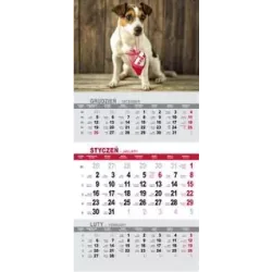 KALENDARZ TRÓJDZIELNY PIES 2025