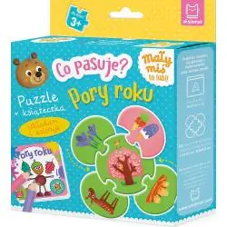 PORY ROKU. CO PASUJE? PUZZLE + KSIĄŻECZKA 3+